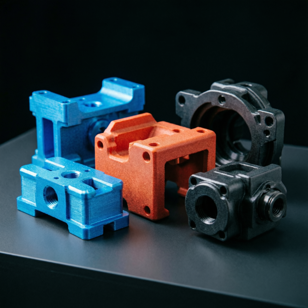 3D printed parts