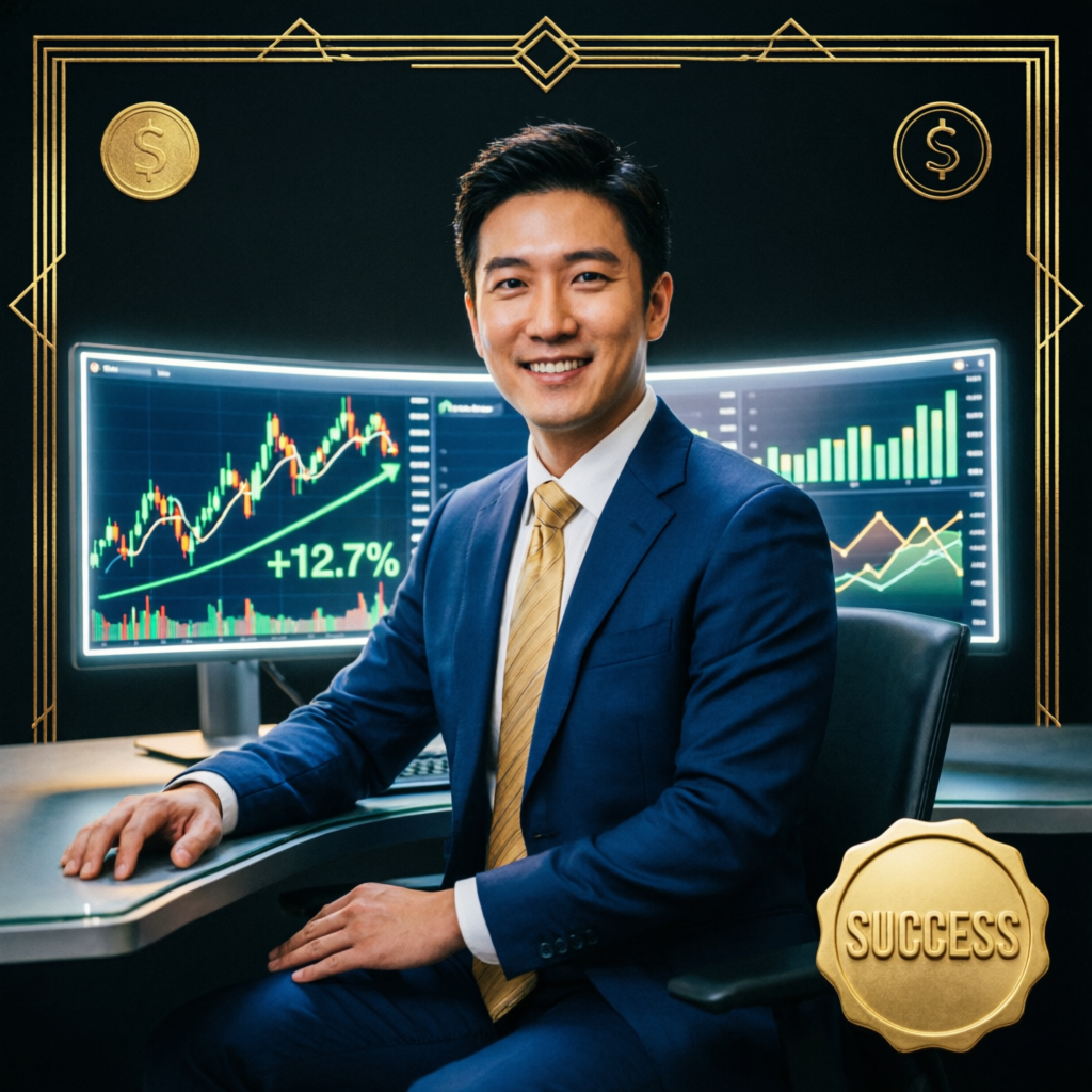 Successful funded trader client