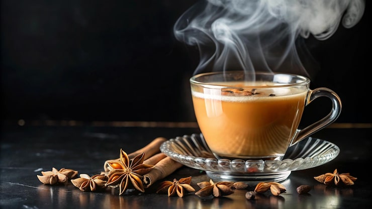 Pakistani hot tea