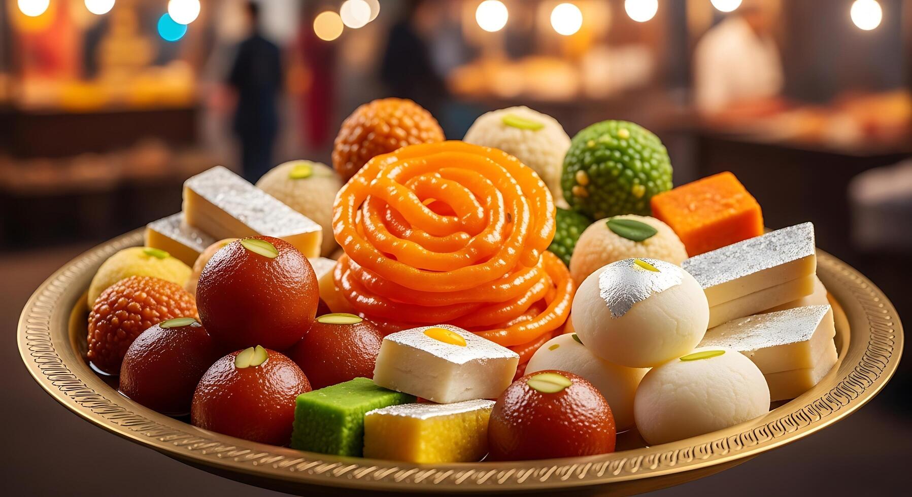 Mithai platter