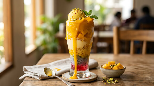 Falooda glass