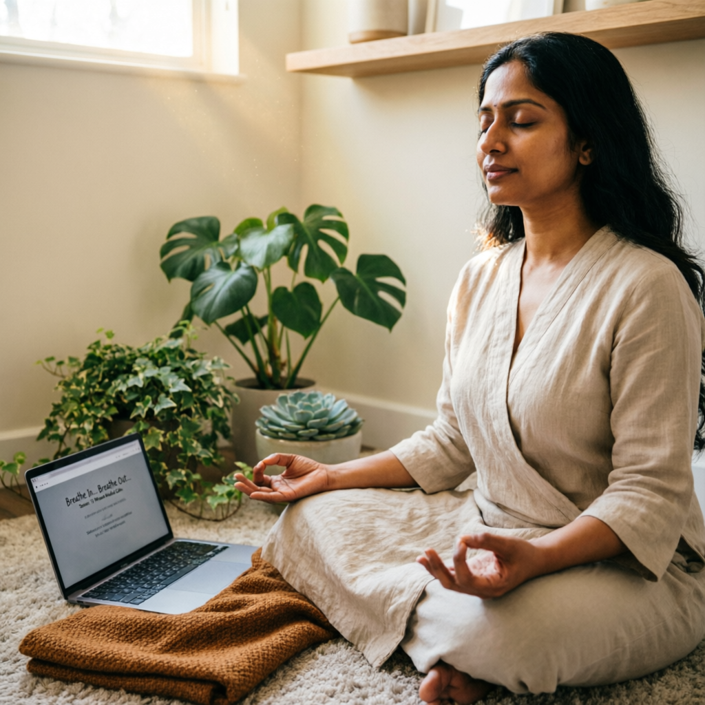 Online Meditation and Breath Workshop — online meditation workshops Hyderabad