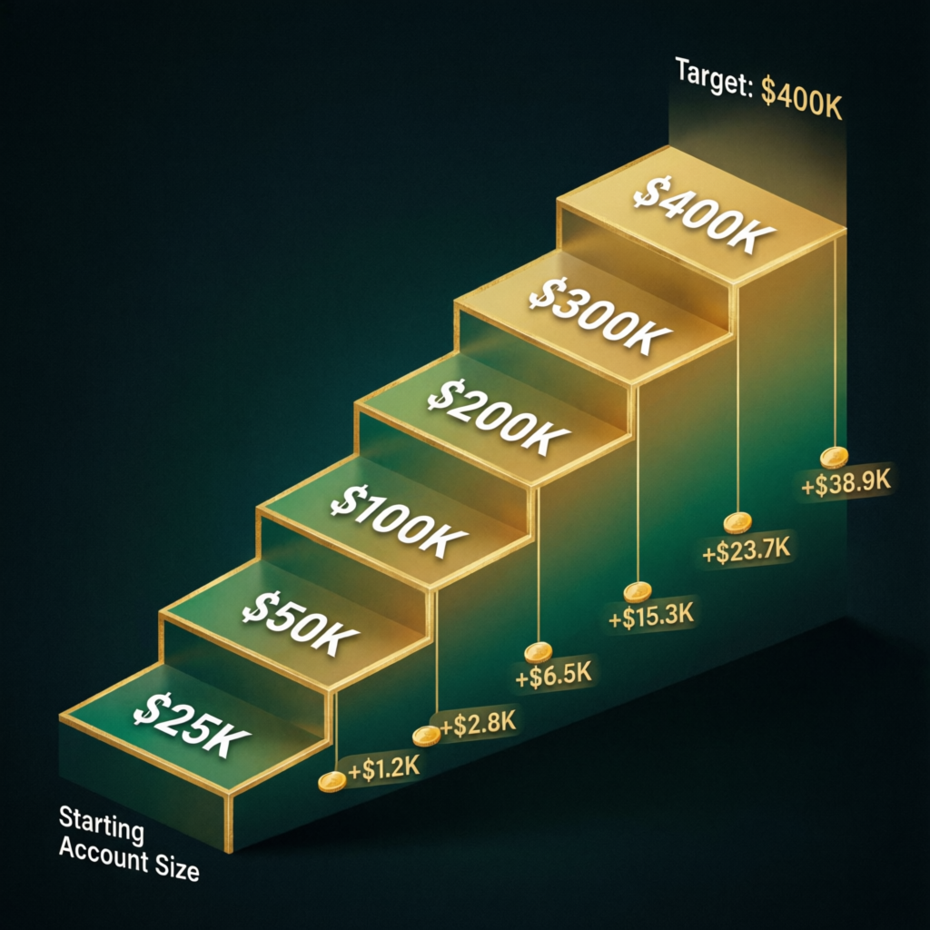 My Funded Futures Scaling Plan Growth