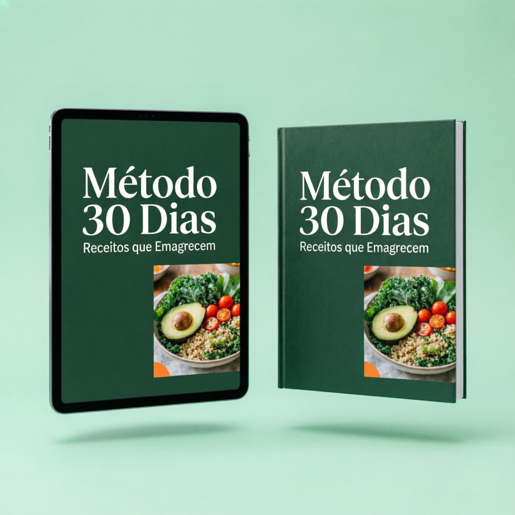 E-book Método 30 Dias no tablet e em livro impresso