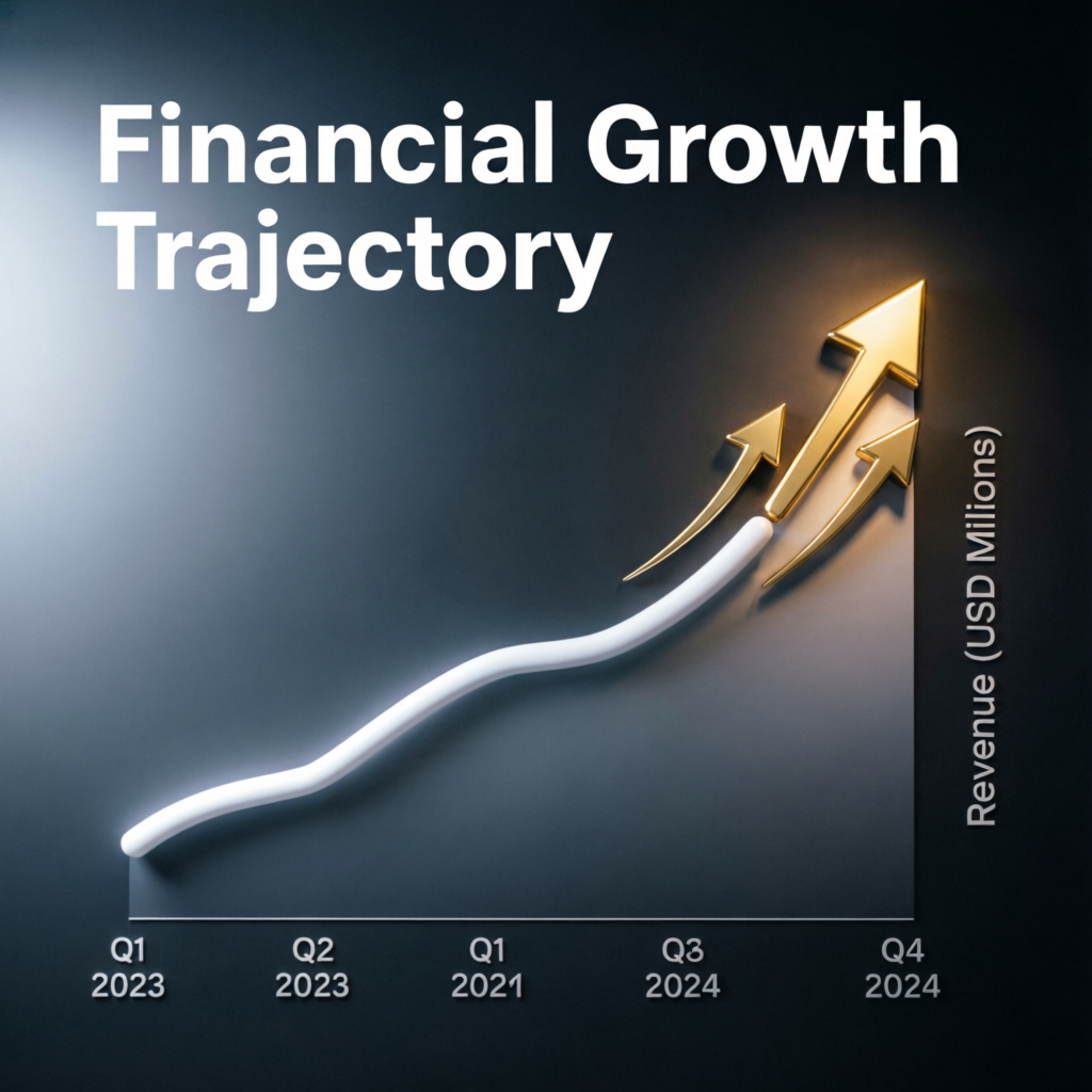 Financial growth chart