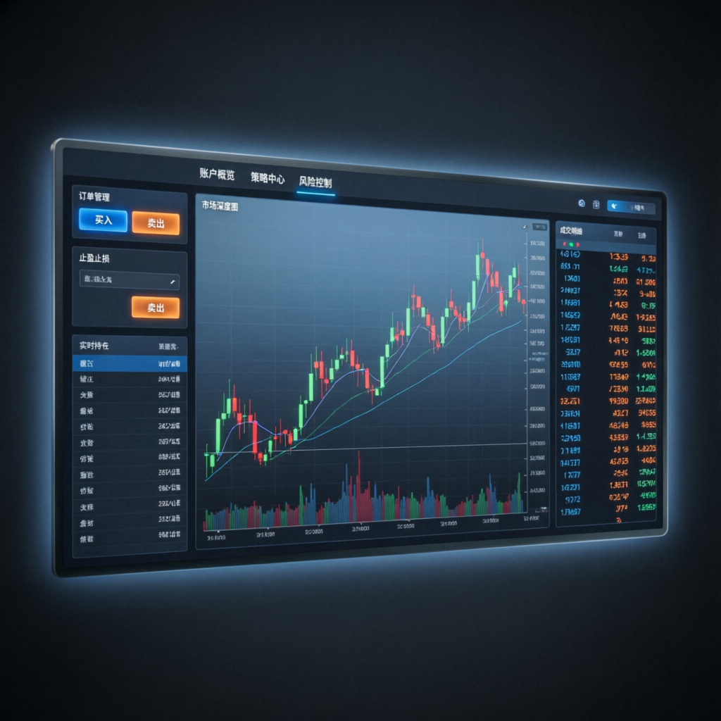 Professional Topstep trading platform interface with advanced charts