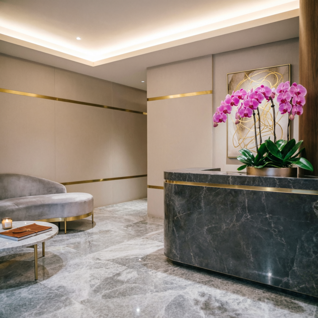 Luxury Spa Reception at Noor Spa Andheri East