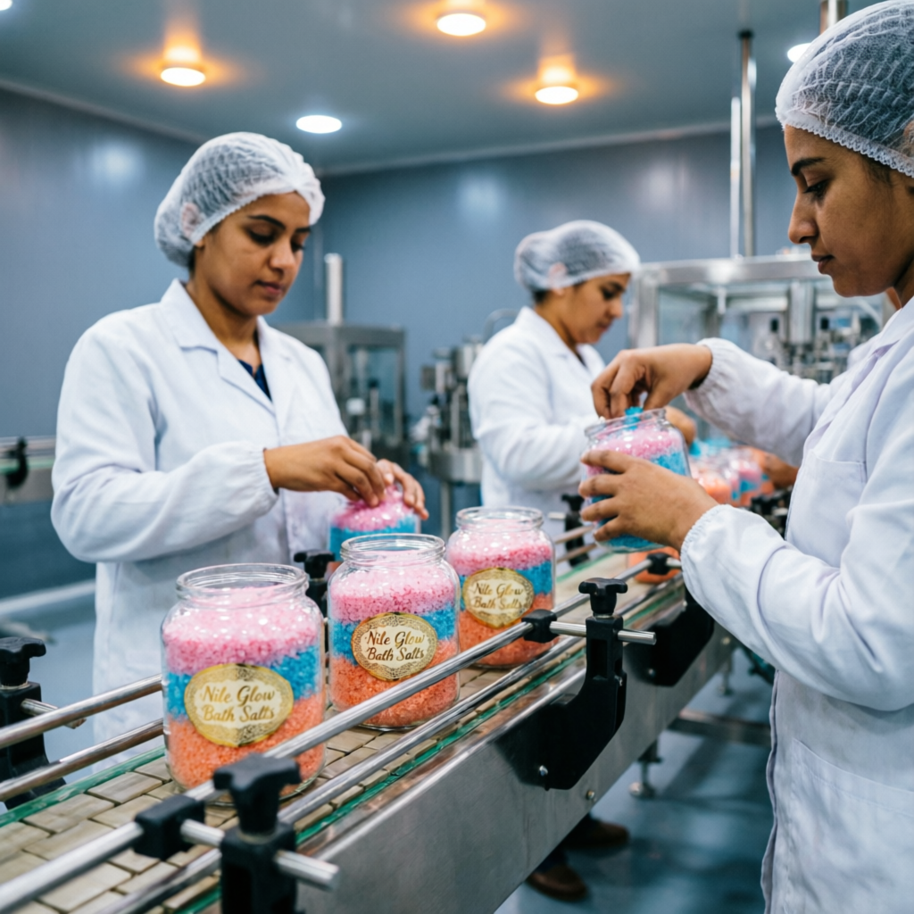 Packaging factory line