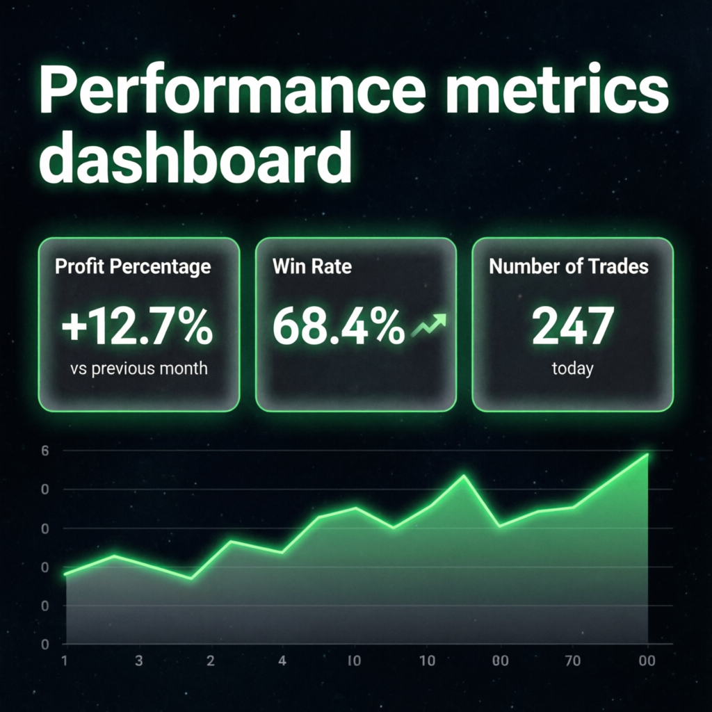 Performance metrics dashboard showing Topstep payout statistics