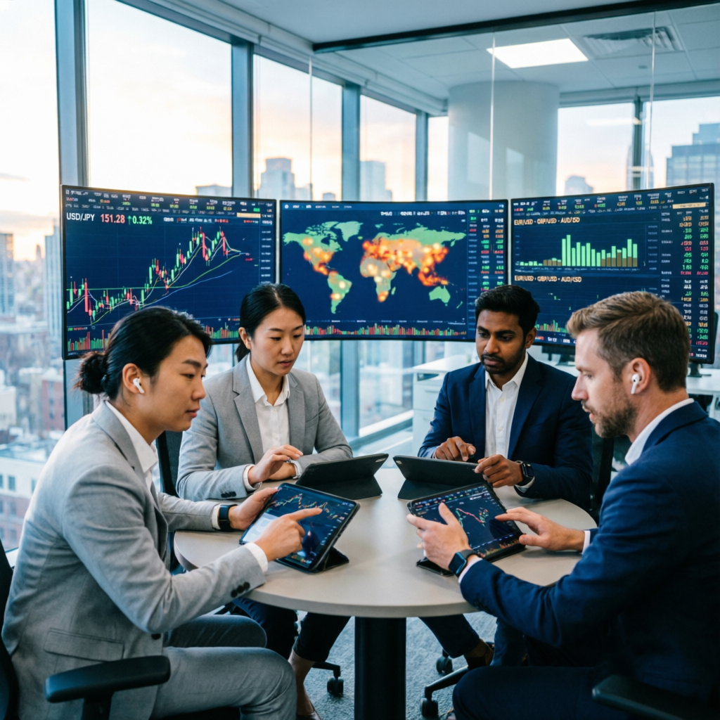 Expert Trading Team Analysis Session