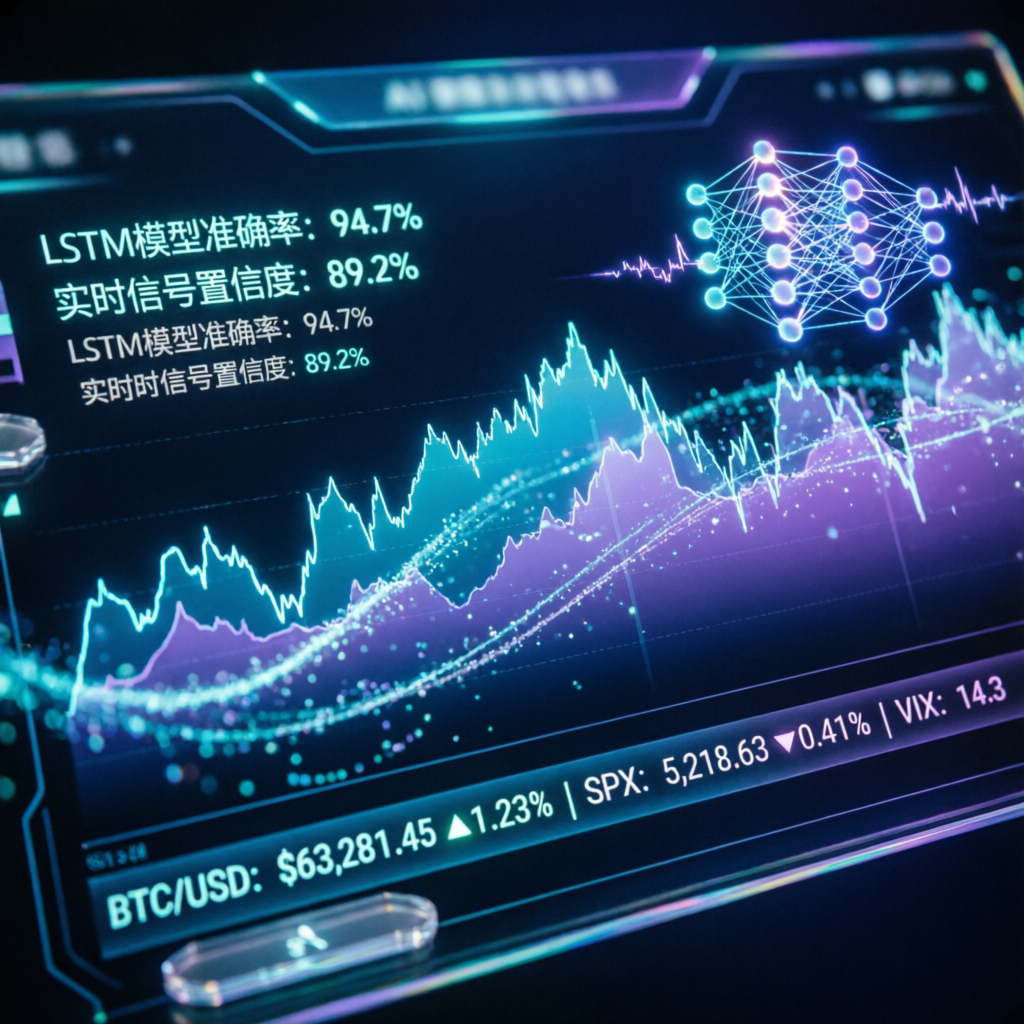 Advanced trading analytics dashboard with AI prediction algorithms