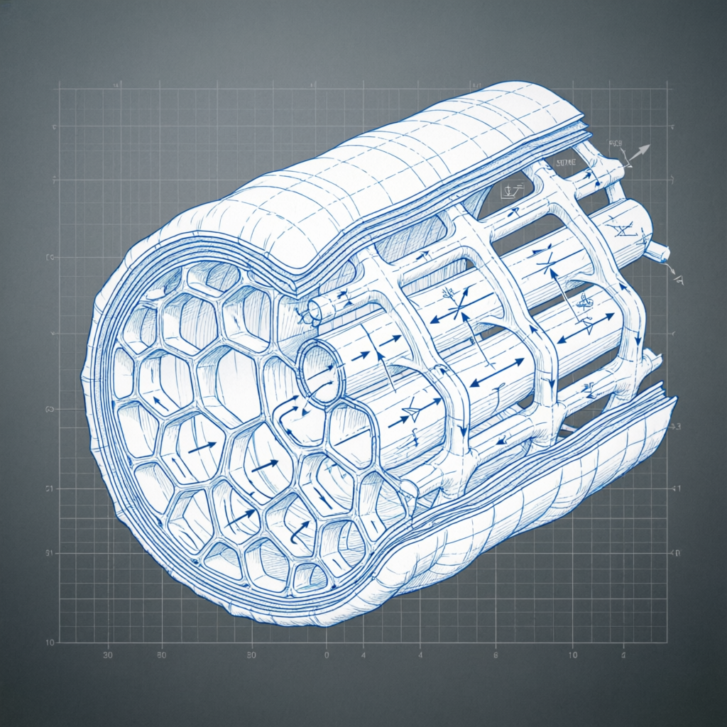 Polymer Skeleton Schematic