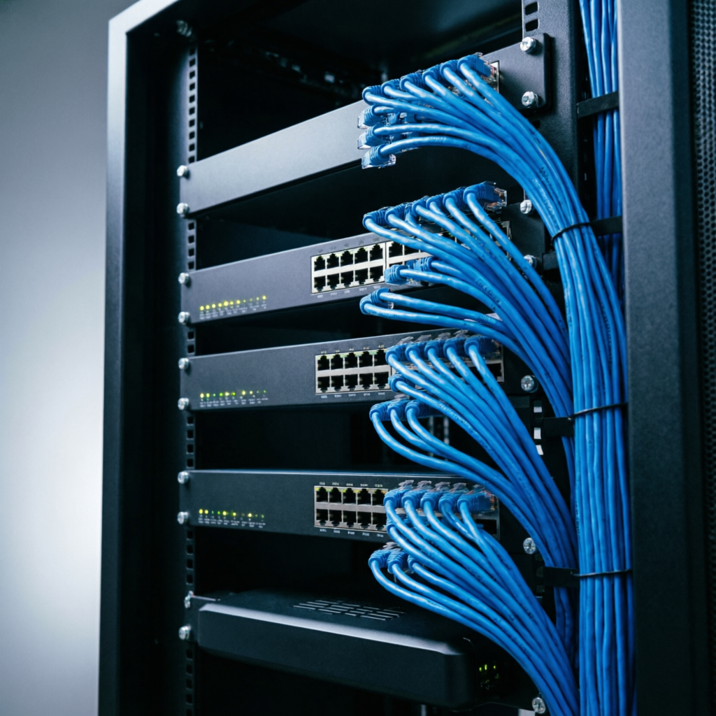 Network switches and cabling installation Ahmedabad