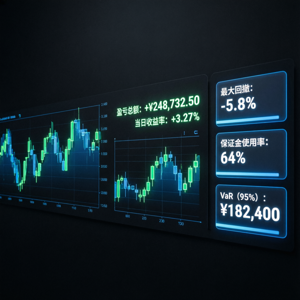 Topstep Daily Loss Limit Explained - Trading Dashboard with Risk Metrics