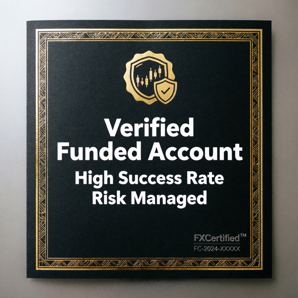 Verified Funded Account Certificate