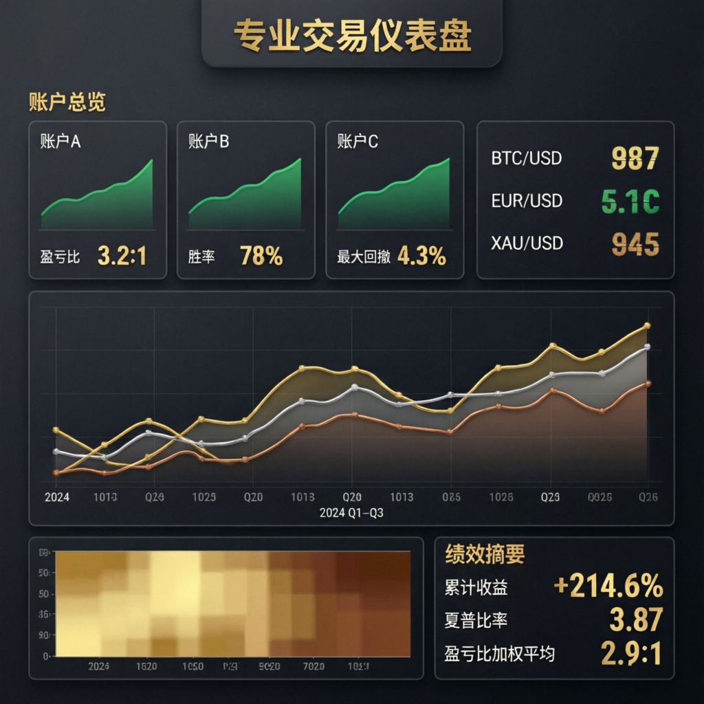 Professional Trading Dashboard