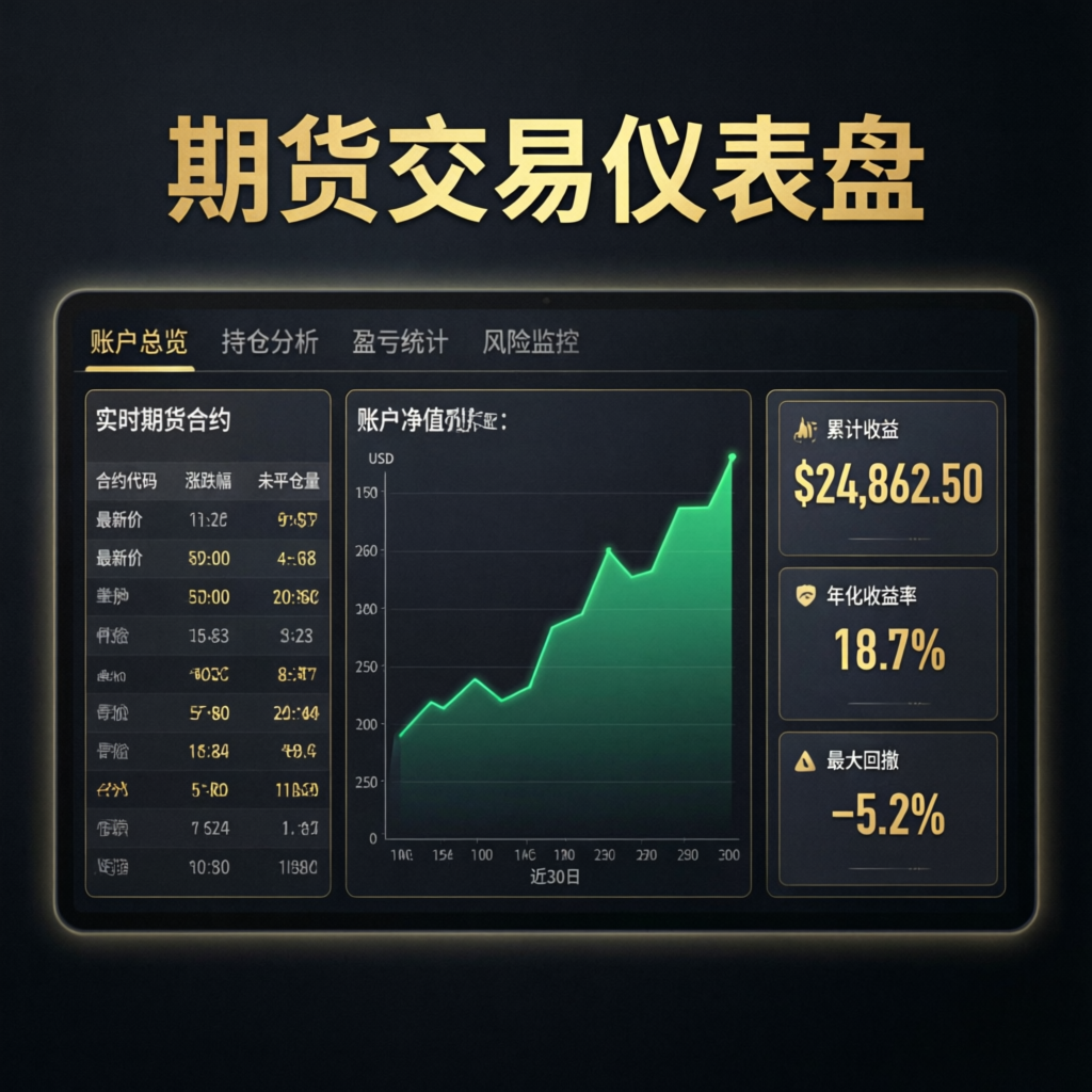 Topstep futures trading dashboard showing account statistics, profit charts, and performance metrics