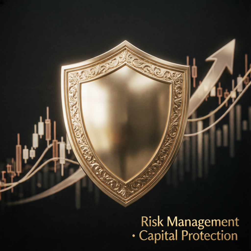 Risk management and capital protection shield for Topstep trading