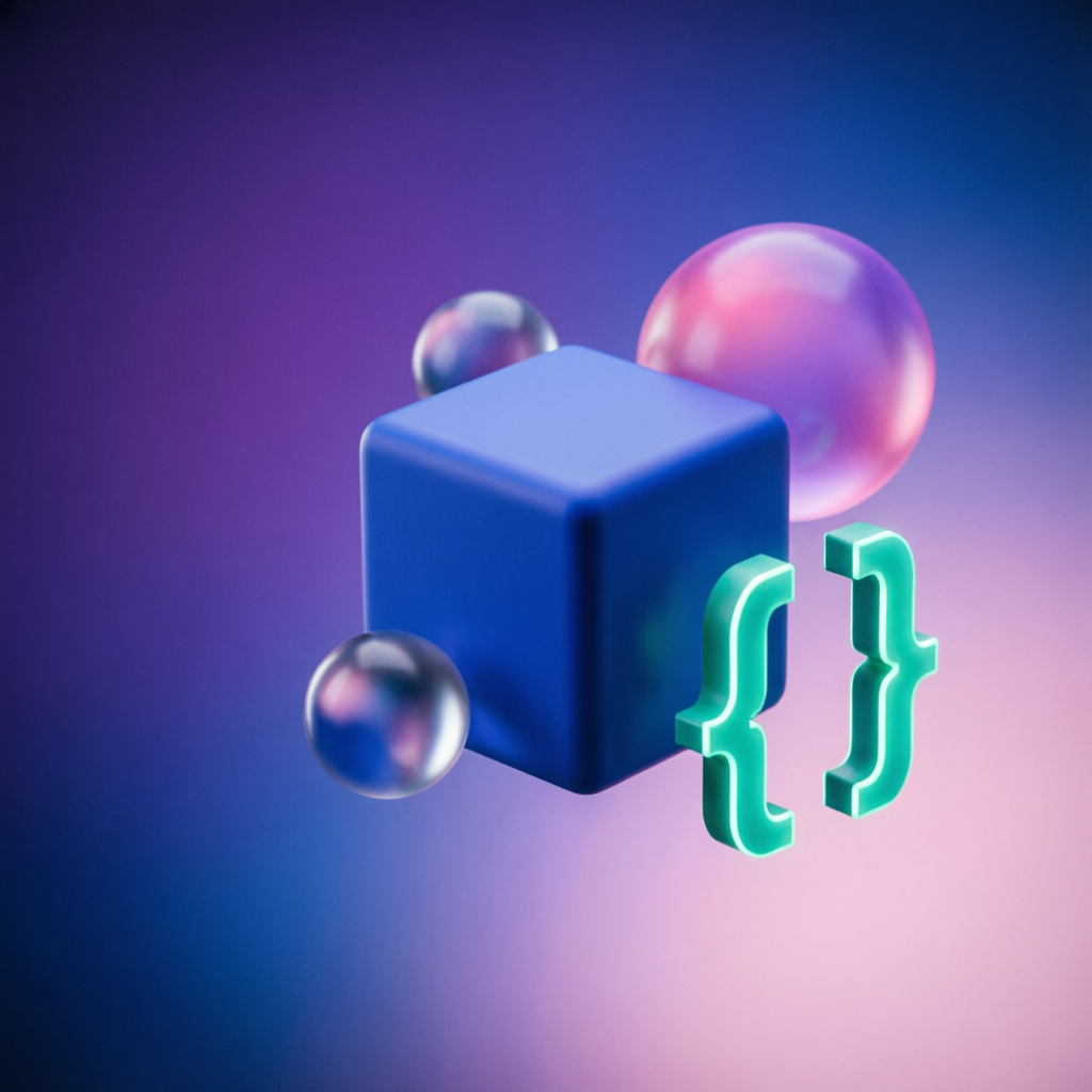 Abstract developer illustration