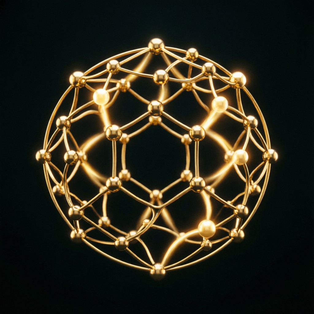 Golden Network Representing Prop Firm Funding Connections