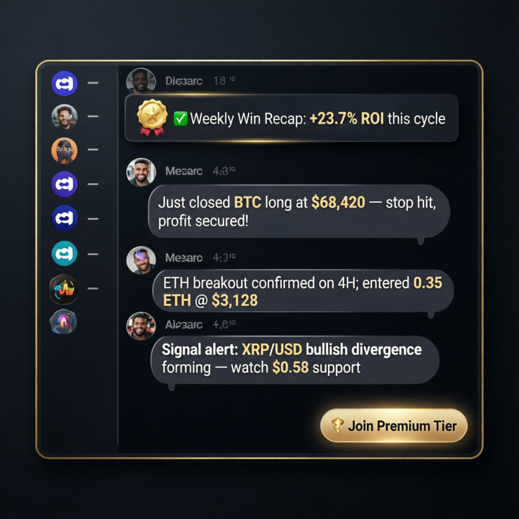 Discord trading community chat with profit updates - All Prop Funding community