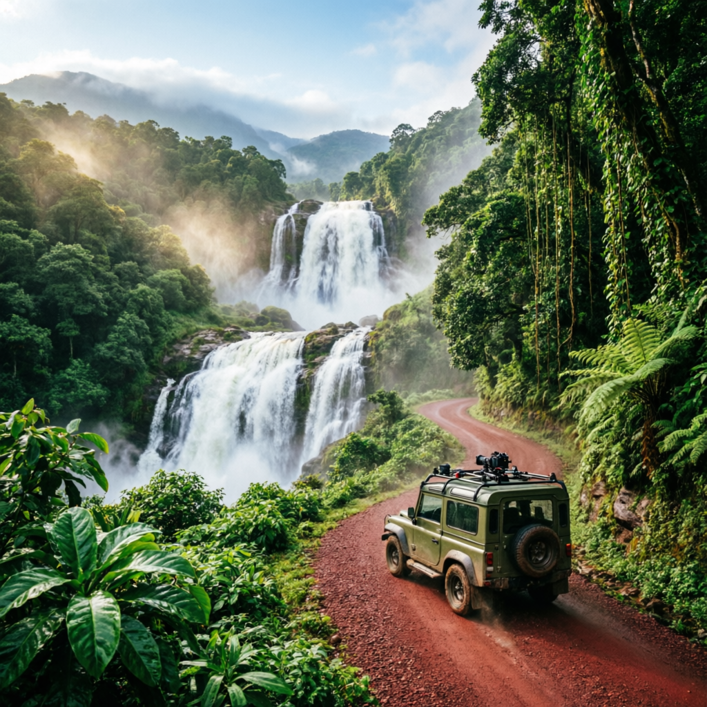 Dudhsagar waterfall jeep tour from Varca