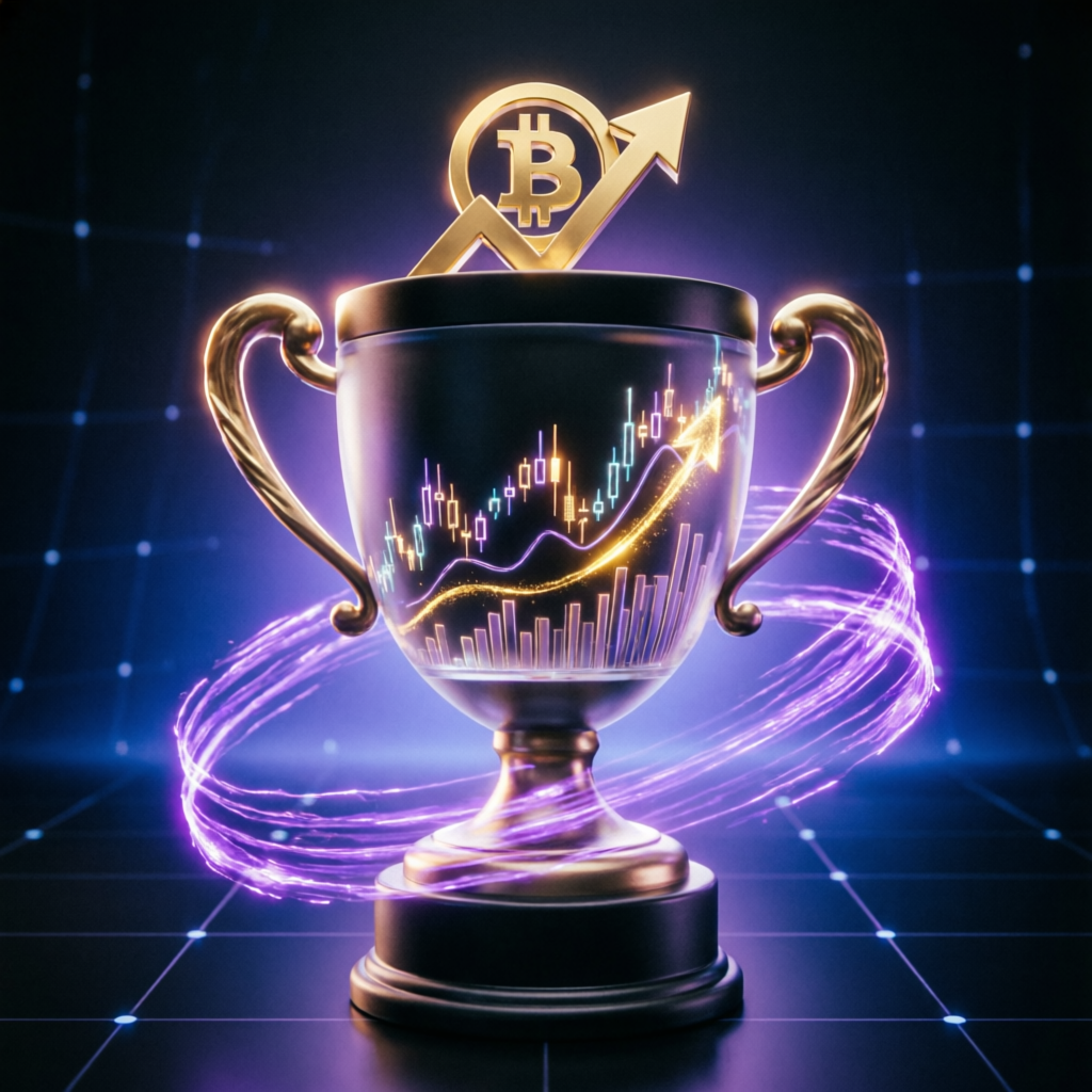 Trading Success Achievement Trophy