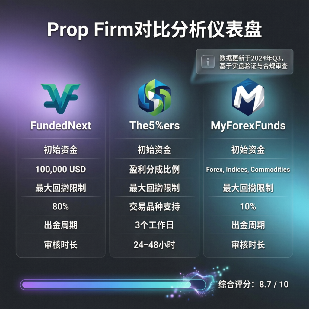 Prop Firm Comparison Analysis
