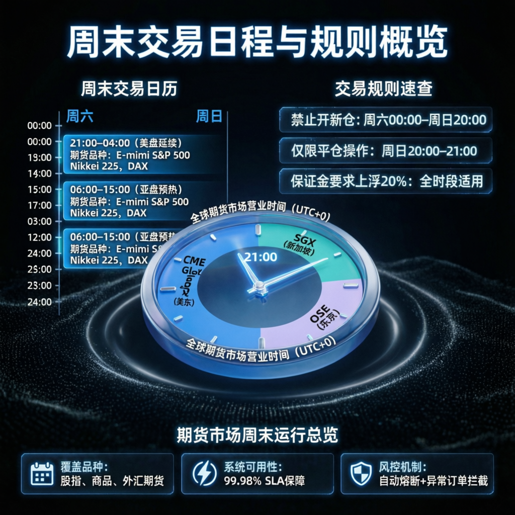 Weekend Trading Schedule and Rules