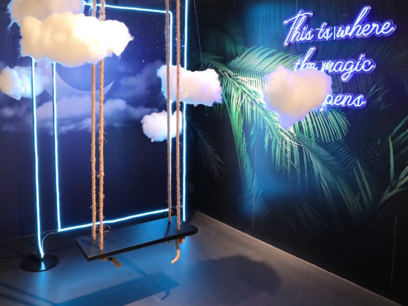 Neon set design