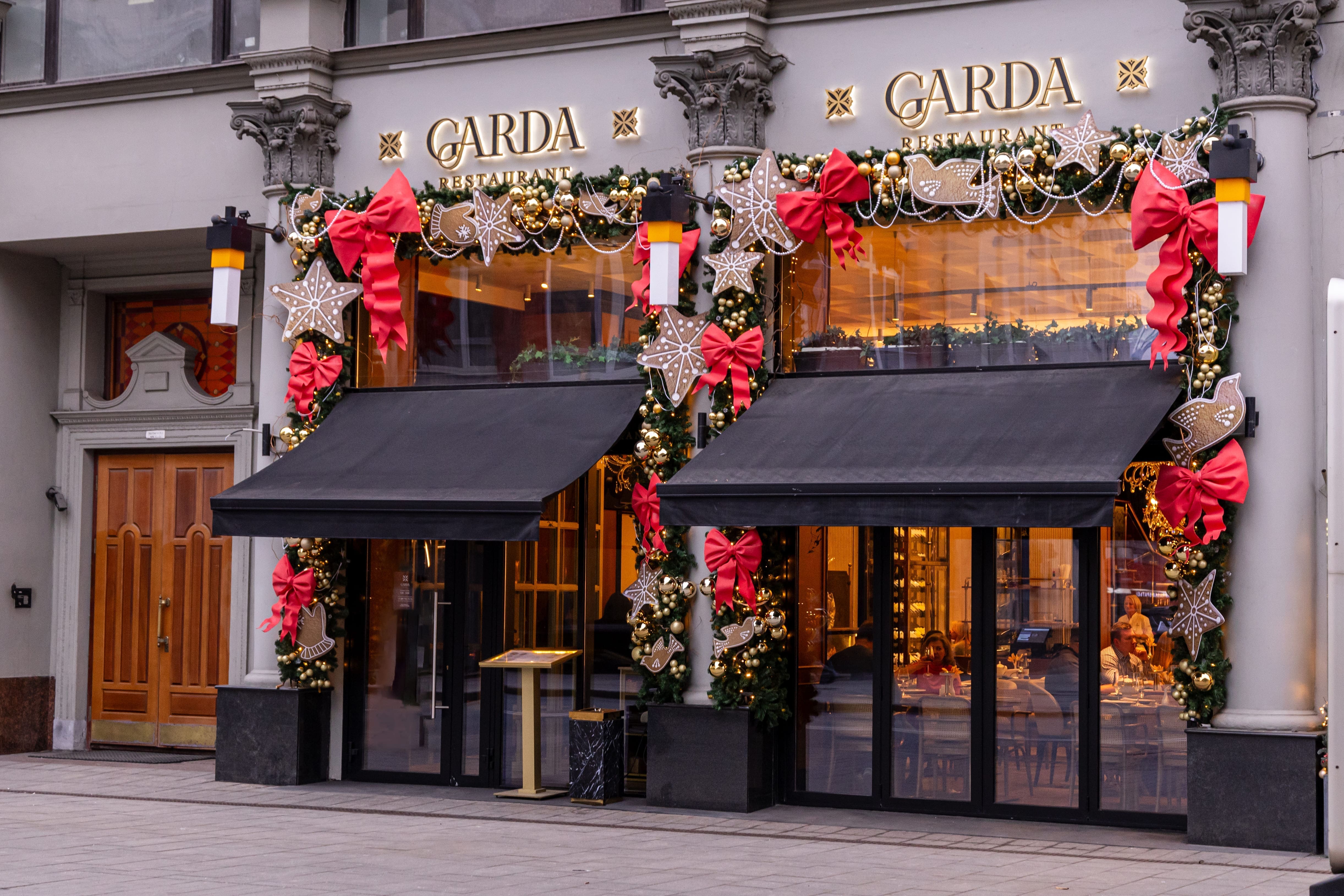 Фасад ресторана Garda на Петровке