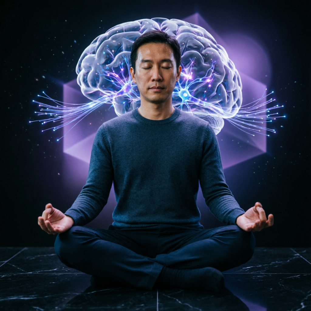 Trading psychology and mental discipline concept
