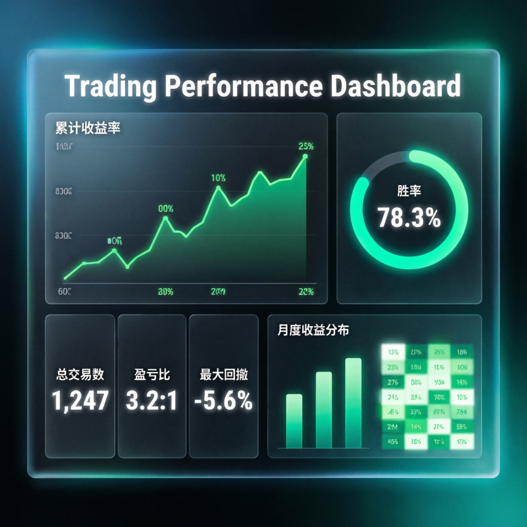 Funded account performance metrics