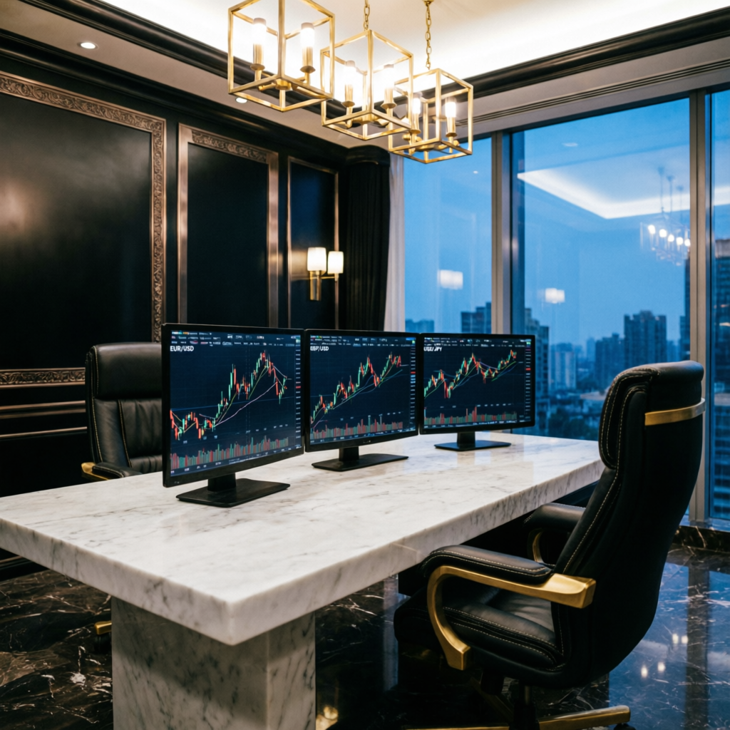 Luxury Trading Office - All Prop Funding Professional Environment