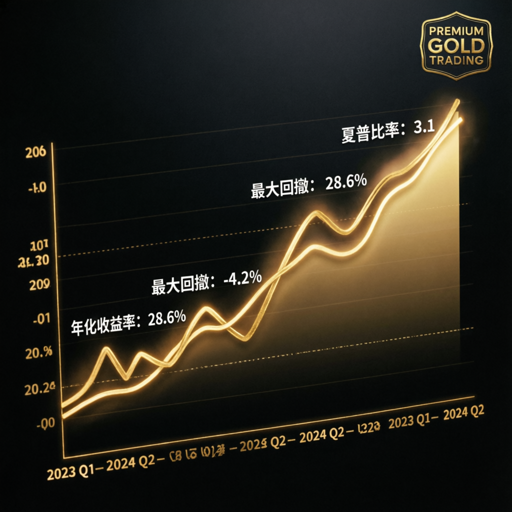 Premium Gold Trading Performance Chart
