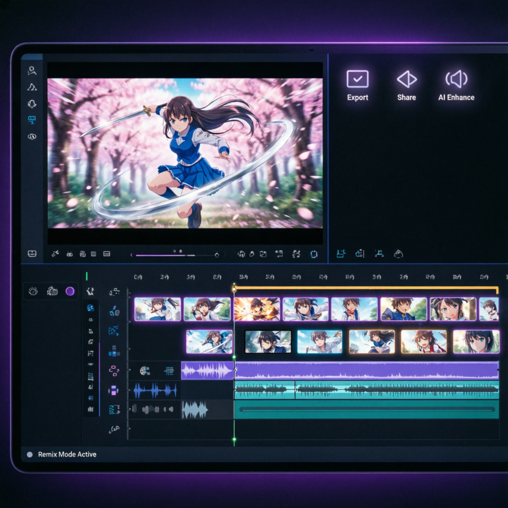 Video Editor Interface