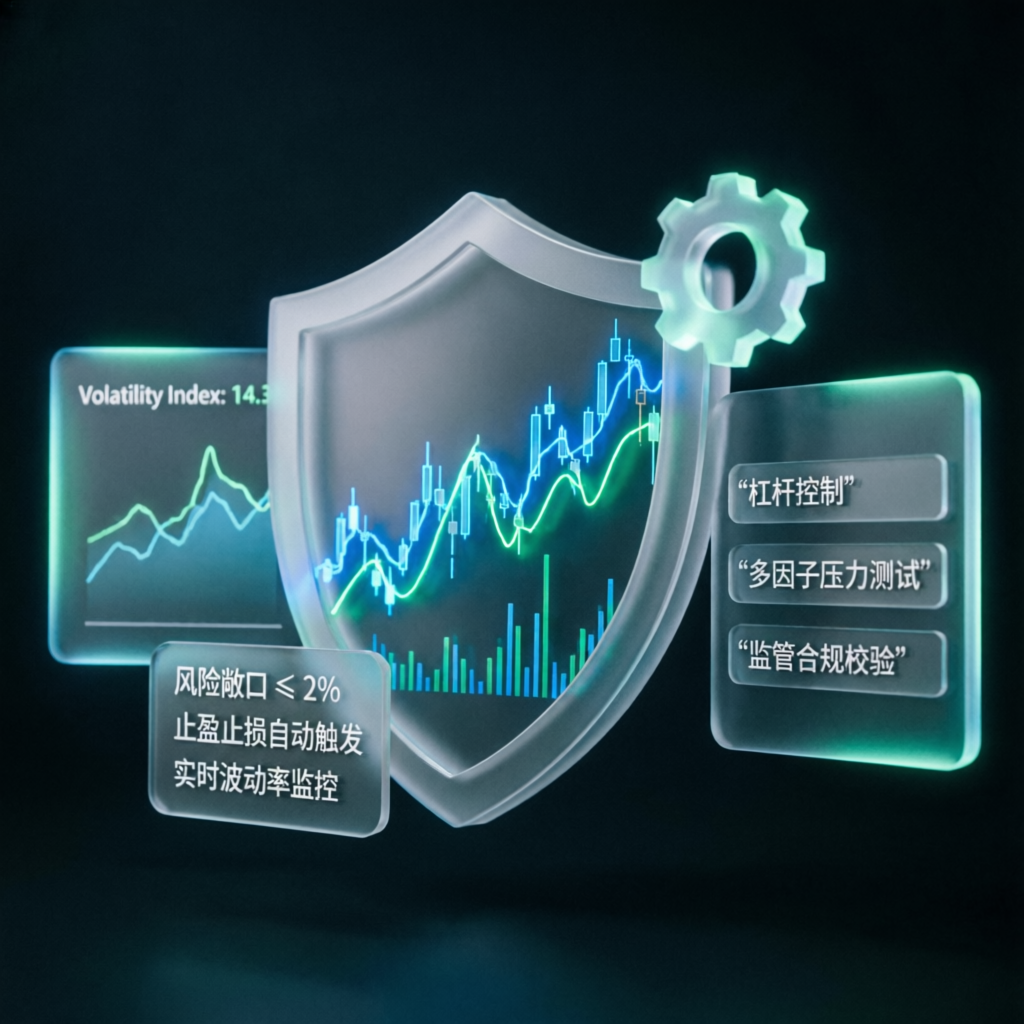 Risk management and trading rules visualization with shield concept