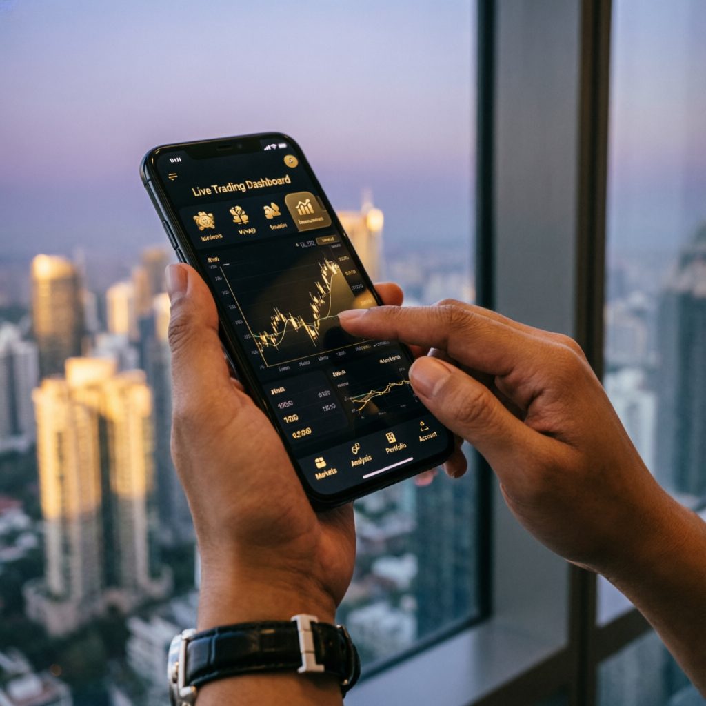 Mobile trading with Apex Trader Funding app