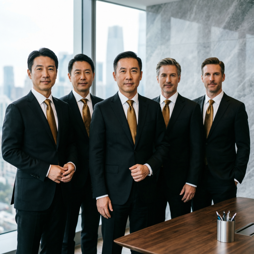 Professional trading team managing funded accounts
