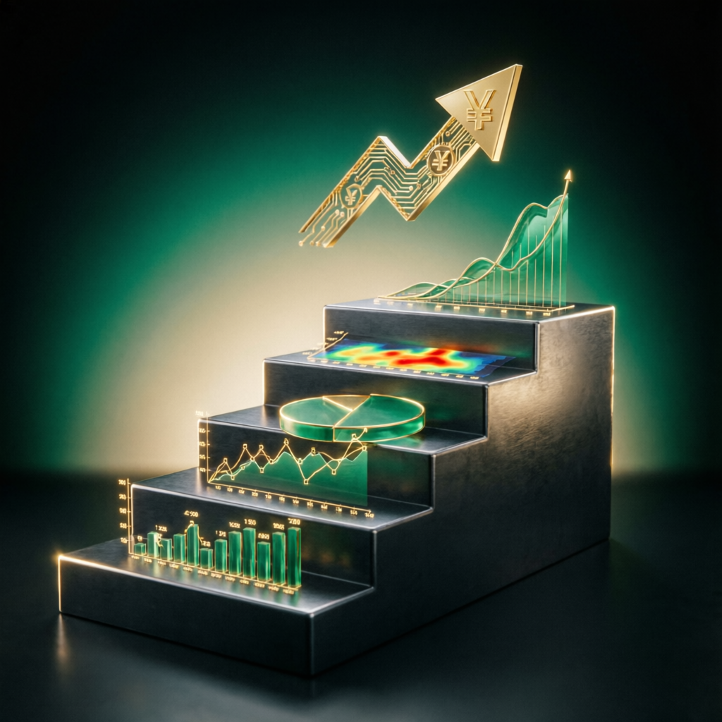 Topstep scaling plan growth visualization showing account progression