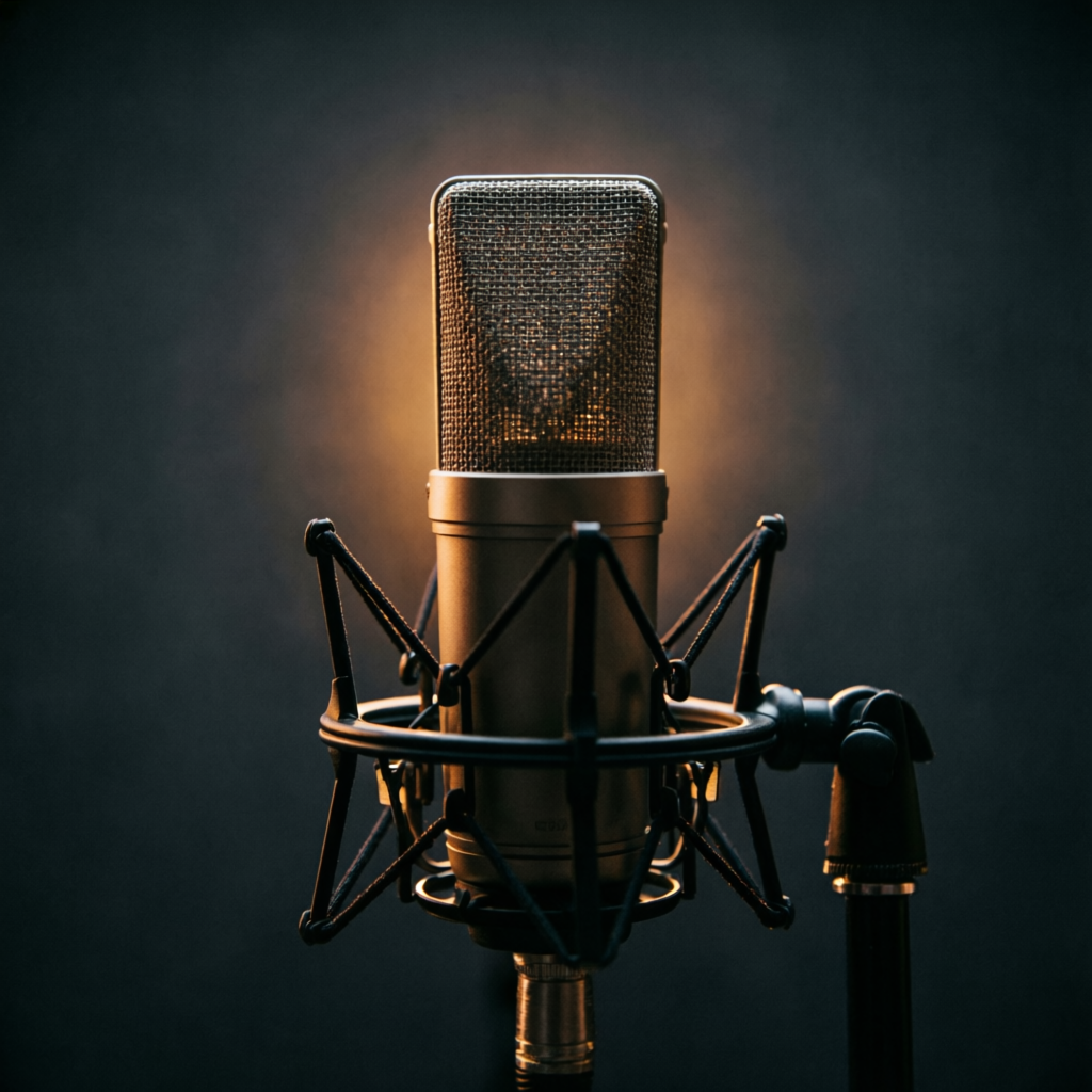 Podcast microphone