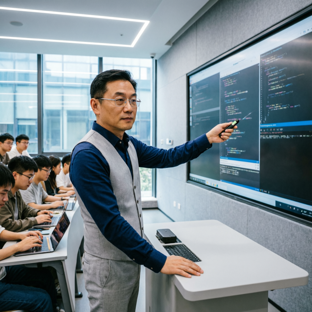 Faculty visual from Vidya Computer Institute website