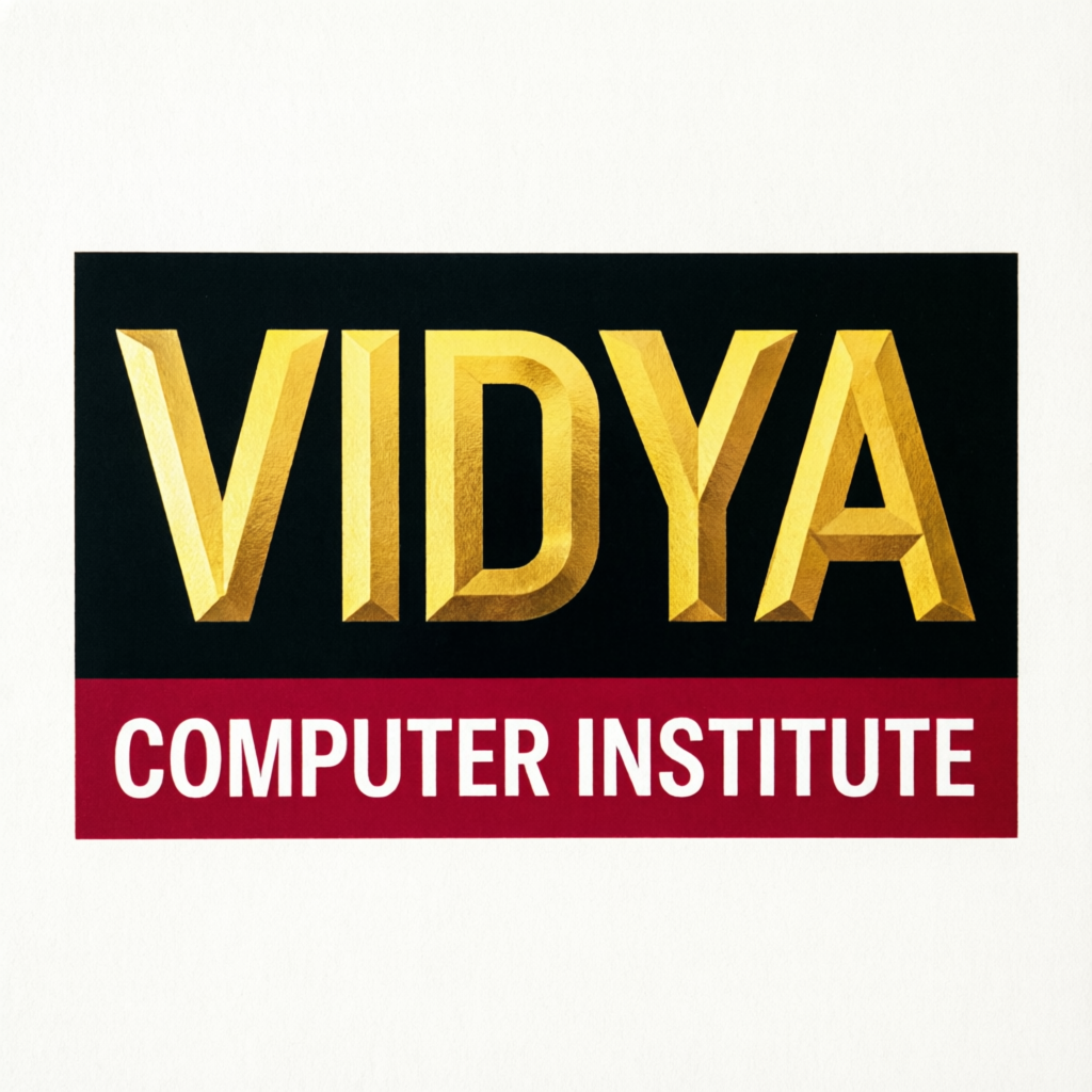 Vidya Computer Institute logo - Best Computer Courses in New Delhi