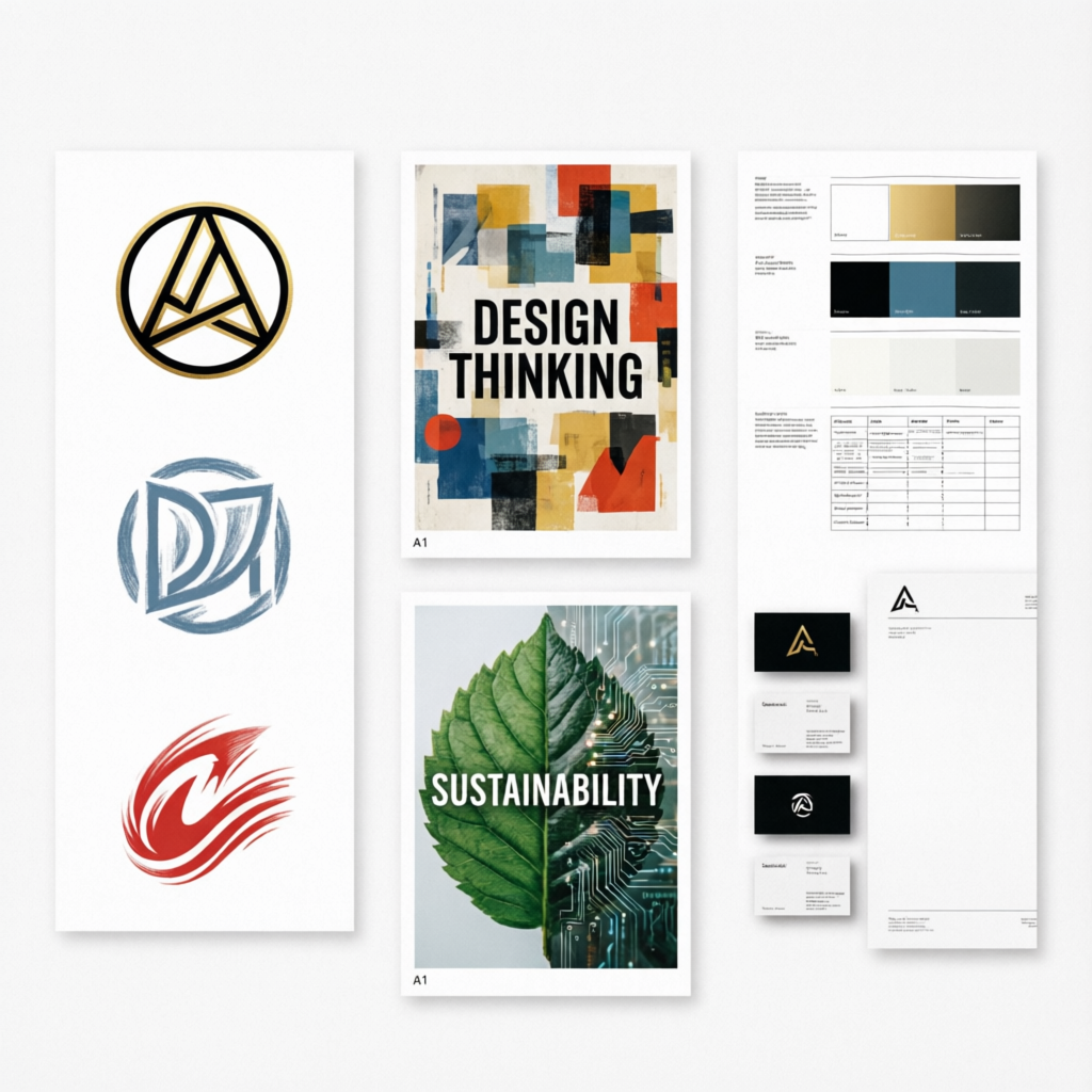 Graphic design course visual