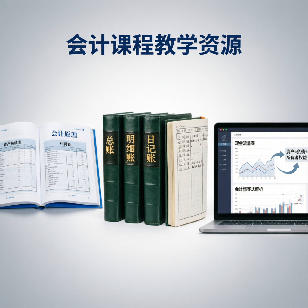 Accounting course visual