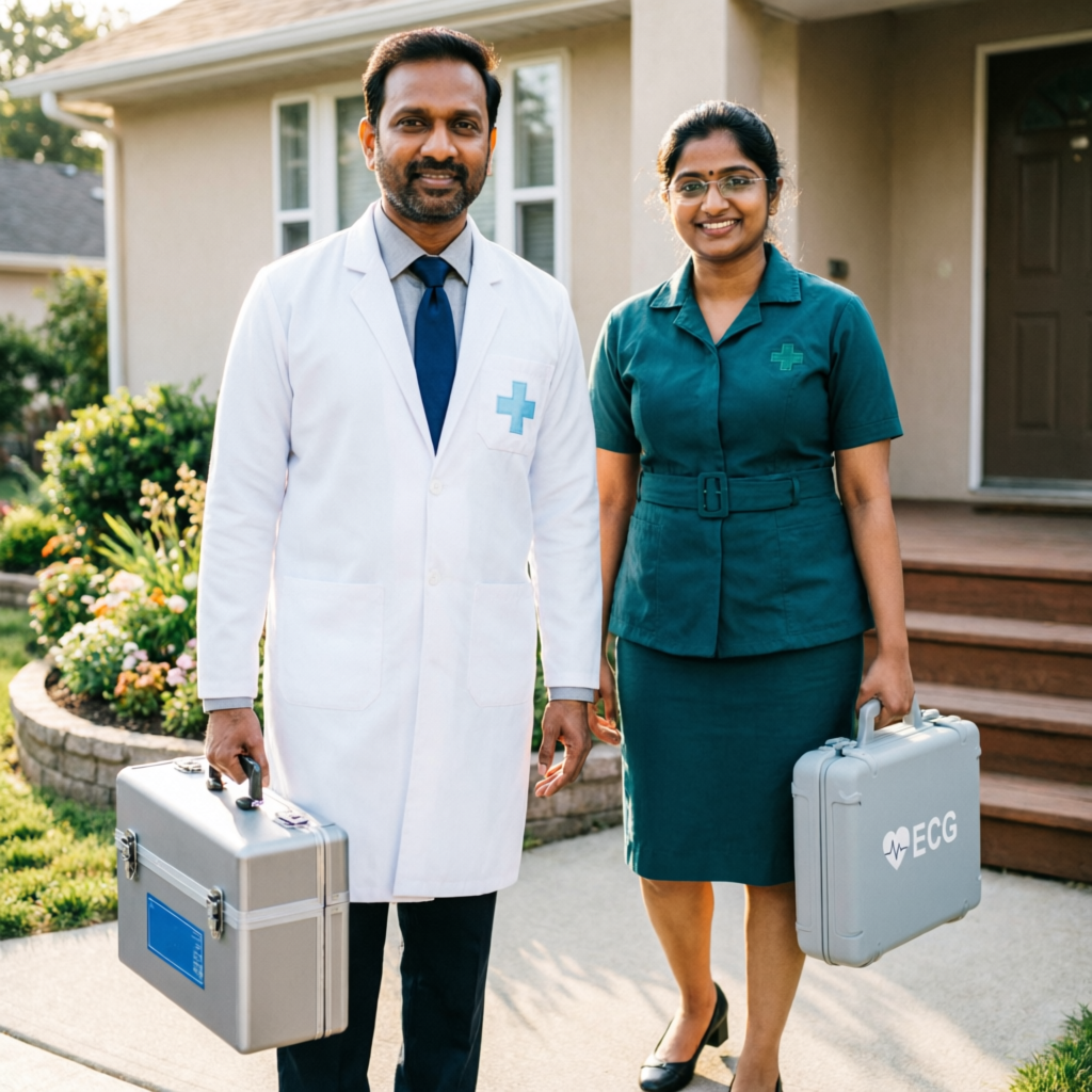White Coat Doctor at Home medical team – doctor home service Delhi