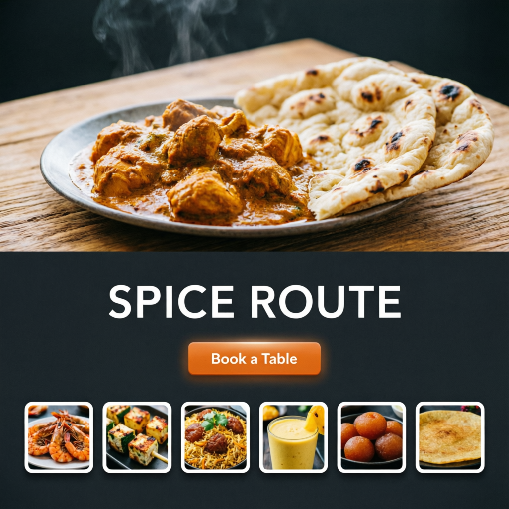 Spice Route restaurant website