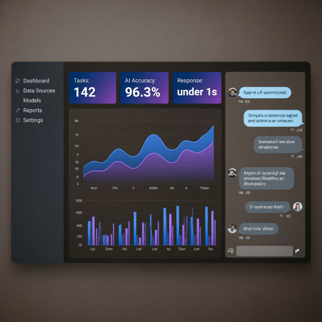 NeuroBot AI dashboard
