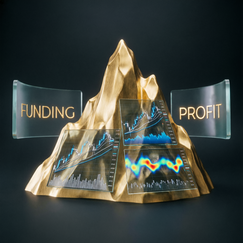 Apex Trader Funding company overview with funding and profit concept