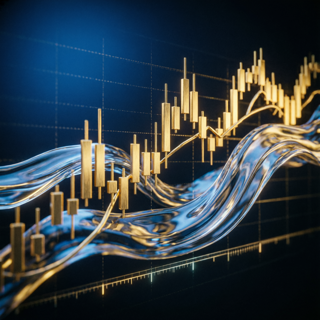 Advanced financial trading charts and data visualization